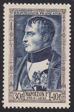 Timbre France 1951 Napoléon n° 896 Y&T 30f + 10f neuf