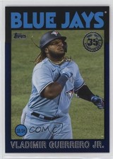 2021 Topps 1986 Baseball 35th Anniversary Blue Vladimir Guerrero Jr #86B-35 my8