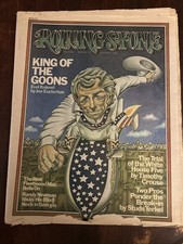 ROLLING STONE MAGAZINE EVEL KNIEVEL FLEETWOOD MAC No Label 11/7/1974 READ!
