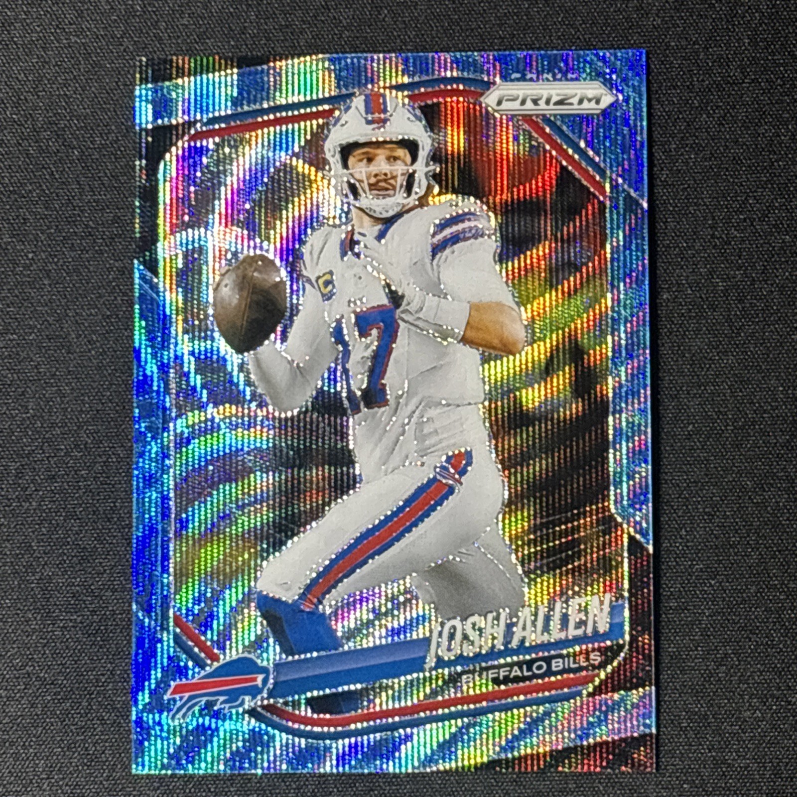 2025 Prizm Josh Allen /230 Blue Wave #167