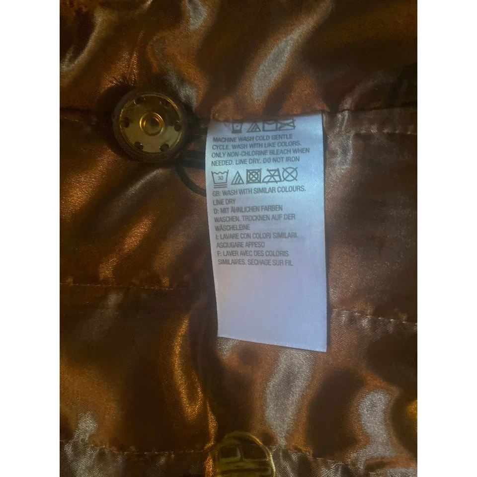 Dennis Basso Leopard Print Faux Fur Coat Women’s 2X Hooded Long Plush Jacket - Image 3 of 4