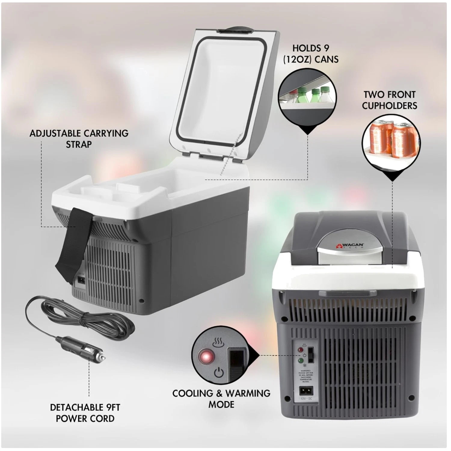 Compact 6 Quart Personal Cooler Warmer, Listed
Opens in a new window or tab