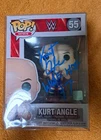 Funko Pop! WWE Kurt Angle 55 Autograph Beckett Certified