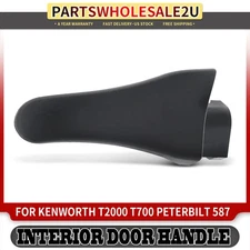 Front Passenger Black Interior Door Handle for Kenworth T700 T2000 Peterbilt 587