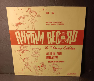 RHYTHM RECORD FOR PRIMARY CHILDREN Action & Imitative RRC 103  Original Letter