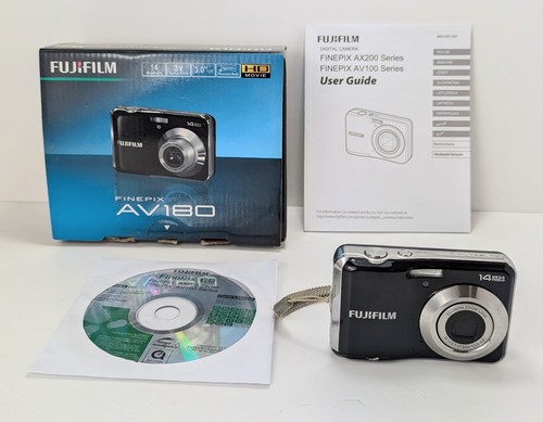 Fujifilm Digitalkamera FinePix AV180 14.0MP schwarz getestet verpackt bitte lesen