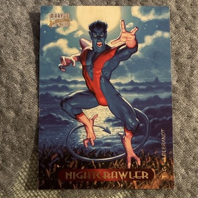 Marvel Masterpieces Nightcrawler Card 1994 84 Greg & Tim Hildebrandt Non-Sport