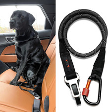 Dog Seat Belt for Car  Universal Dog Car Seatbelt  Durable Reflective Rope ...