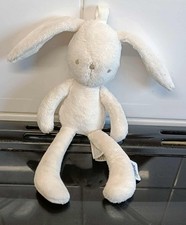 Mamas and Papas Millie & Boris Rabbit Bunny plush chime (C1)