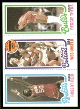 1980-81 Topps Robert Reid / Wes Unseld / Reggie Theus TL #50 / 110 / 243