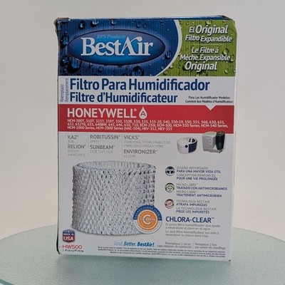 BestAir Extended Life Humidi-Wick HW500 Humidifier Wick Filter HW500-PDQ-3