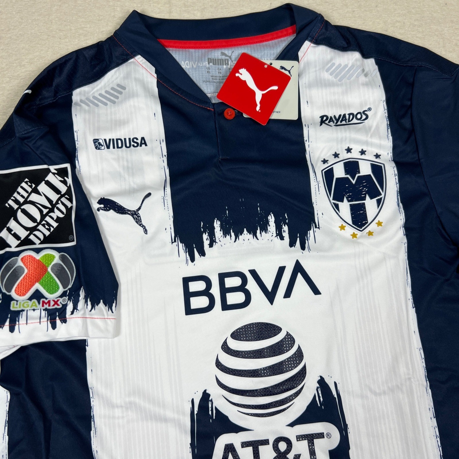 Puma Monterrey Rayados Jersey 2020/21 Mens XL Home BBVA Liga MX