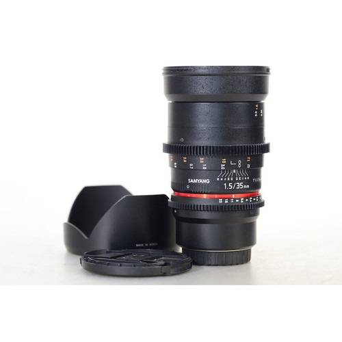 Montaje Samyang VDSLR 35 mm F/1,5 T AS UMC II MFT - Lente gran angular 1,5/35 - Imagen 1 de 6