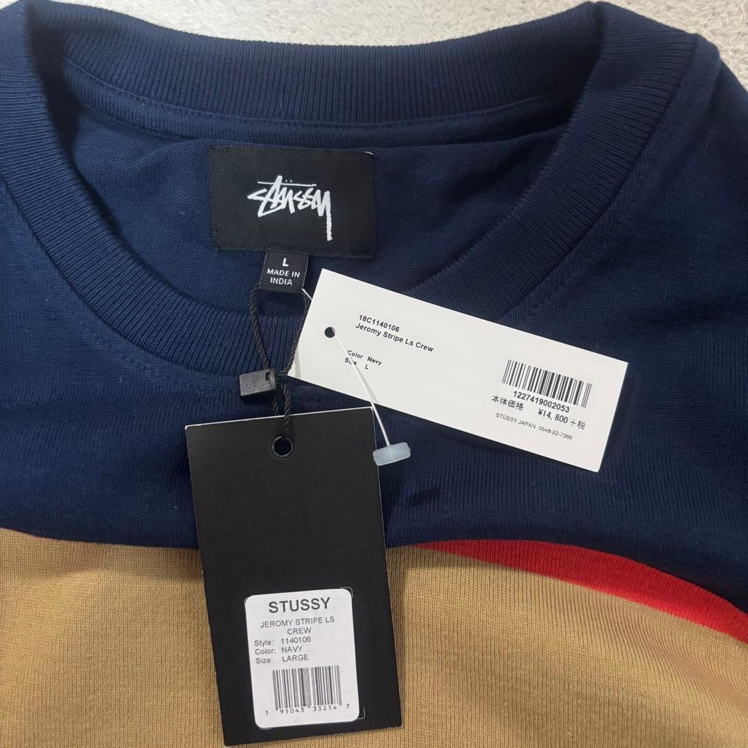 Stussy Jeromy Stripe LS Long T-shirt New Regular price 16,280 yen thumbnail 11