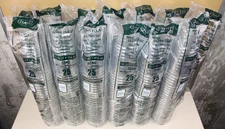 325 SOLO 32 fl oz Pedestal PET Ultra Clear Plastic Cups #32AC NEW  - USA MADE