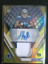 2023 Panini Phoenix - Jalin Hyatt RPA RAJ-JH  /75 (RC/MEM)