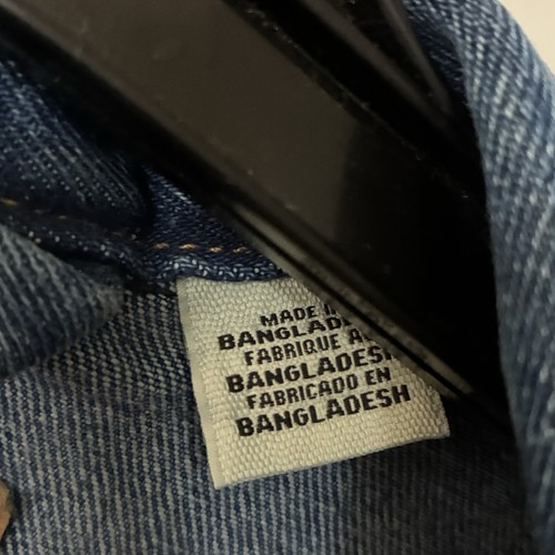 Levis Trucker Jacke Herren XS Blau Denim Taschen Standard Fit - Bild 3 von 13