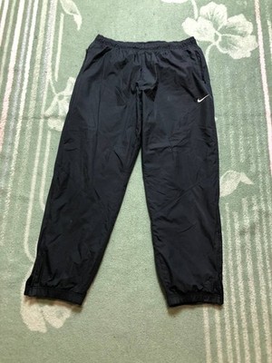 Vintage Nike Trainingshose Y2K 90s XXL Nylon Drill Distressed WMNS Herren Uni...