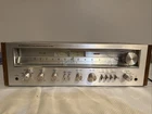VINTAGE SILVER  FACE Pioneer SX-650 Stereo AM/FM Receiver (check Description)