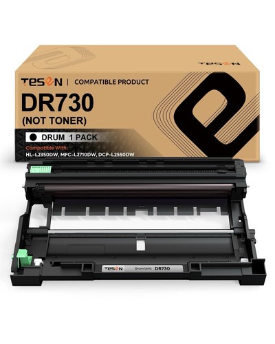DR730 Drum TN730 TN760 Toner High Yield For Brother MFC-L2730DW MFC-L2750DW Lot