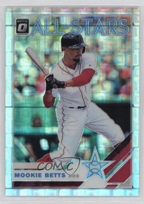 2019 Panini Donruss Optic All-Stars Pandora Prizm 51/99 Mookie Betts #99 4f5