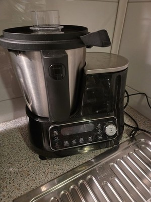 Moulinex Clickchef  Küchenmaschine mit Kochfunktion Schwarz