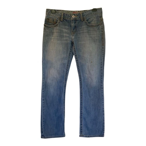 Cinch Ada Sz 28/5 W82cm L78cm Cowgirl Jeans Relaxed Fit Stretch Denim Blue FLAW - Picture 1 of 14