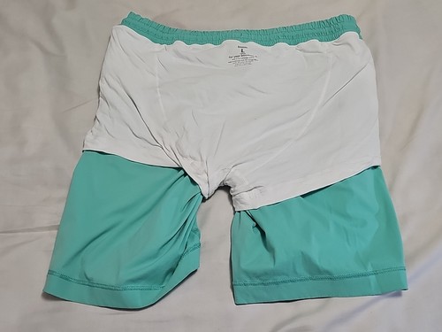 Pantaloncini sportivi Birddogs Boom scopa foderati in schiuma di mare taglia Large classici W28 x L7 - Foto 8 di 9