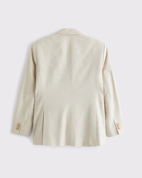 Blazer clásico de mezcla de lino 38S Abercrombie & Fitch Collins para hombre nuevo con etiquetas Foto 2 de 4