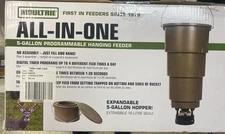 Moultrie 5 Gallon All in One with Timer Feeder-NEW