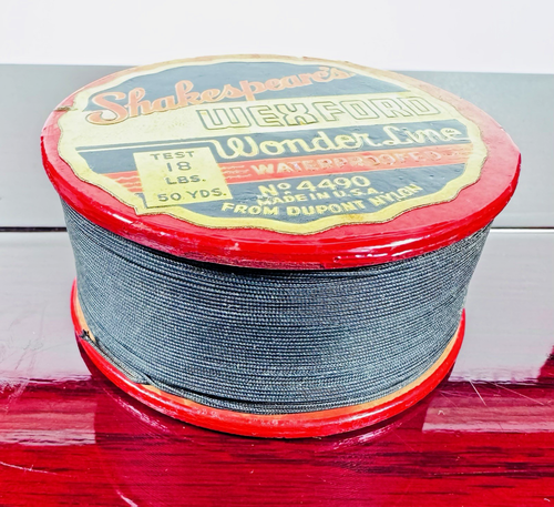 Vintage Shakespeare Wexford Wonder Line No 4490 18lb 50yds Dupont Nylon - Picture 2 of 3