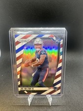 2024 Panini Prizm Joe Milton III RC Red White and Blue #354 Patriots