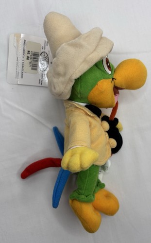 Bolsa de frijoles de peluche Disney Store - JOSE CARIOCA, Los tres caballeros con etiqueta - Imagen 5 de 12