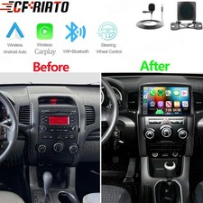 For Kia Sorento 2009-2012 Android 15 Apple Carplay Car Stereo Radio GPS Navi Cam