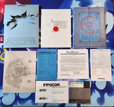 Enchanter Amiga Infocom Big Box Video Game 1983 CIB