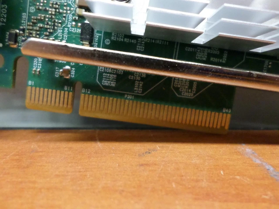 IBM 00E2719 4-Port 10Gb SFP+ 1Gb SR RJ45 Ethernet Copper Adapter PCIe Card - Image 2 of 4