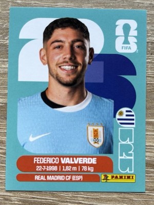 Panini FIFA World Cup 2026 WM Sticker - URU 10 - Federico Valverde