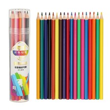 18 Colors Colored Pencils Set, Erasable Color Pencils