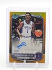 CALEB FOSTER 2025-26 BOWMAN CHROME U PROSPECTS AUTO GOLD REFRACTOR 1ST /50 Q3714