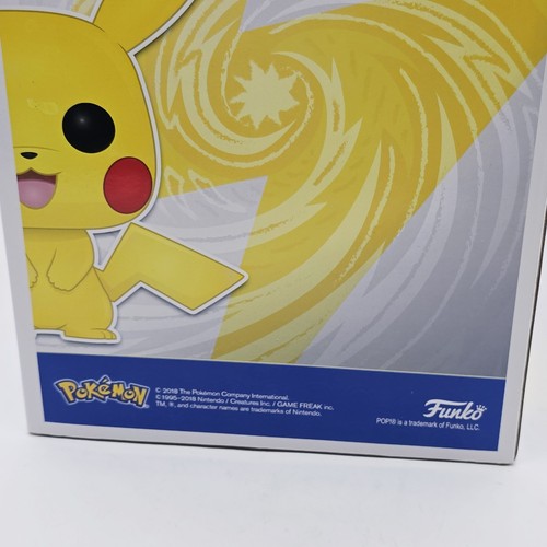 Funko Pop! Vinyl Jumbo 10" Pokemon Pikachu 10 Inch Target Exclusive 353 - Picture 5 of 8