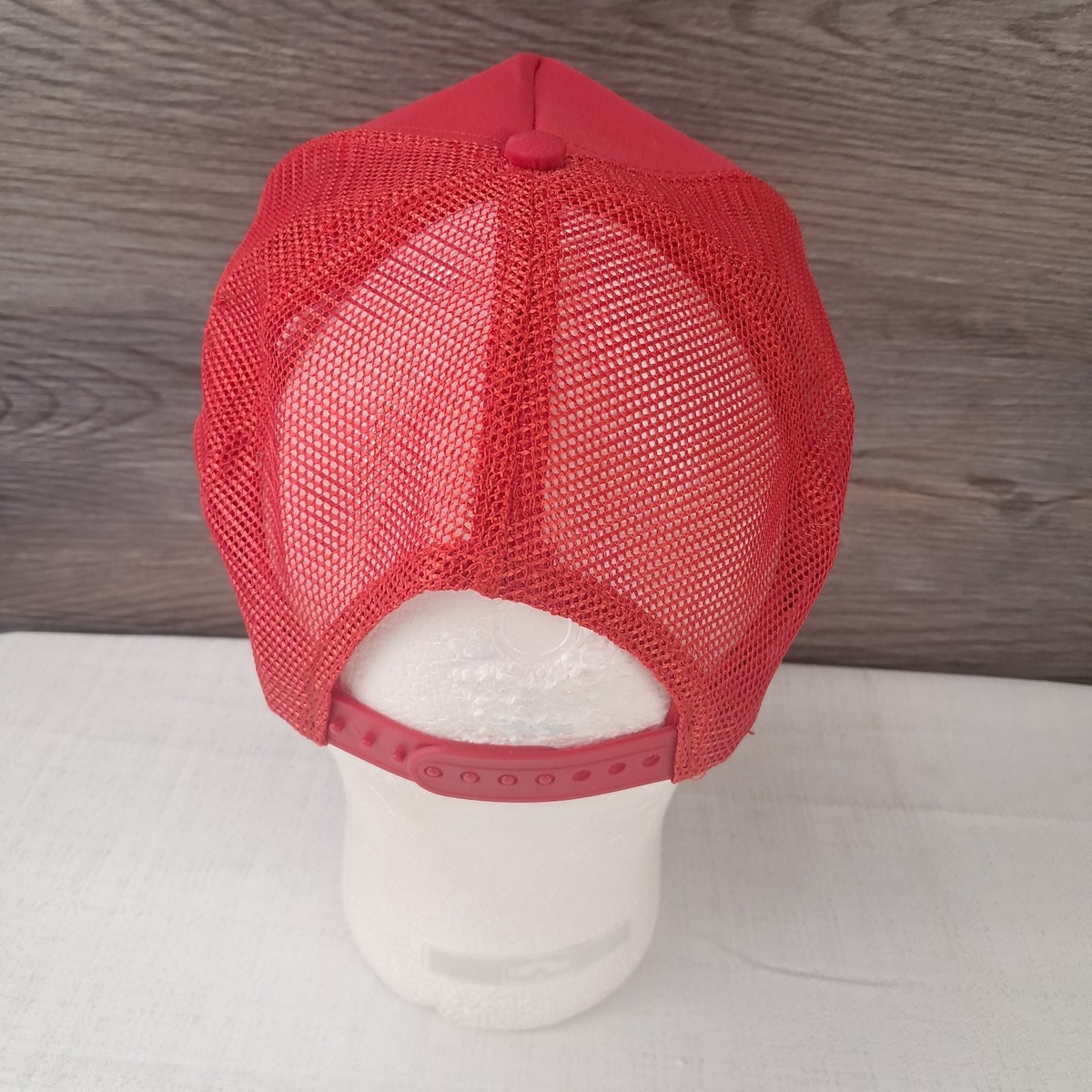 Vintage Adams Transit Snap Back Trucker Cap Hat Logo Friesland Wisconsin View 5