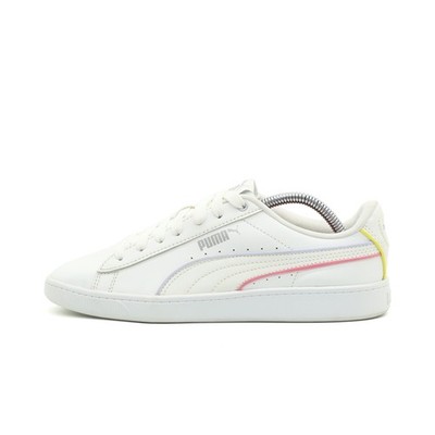 PUMA Damen 374512-03 Freizeitschuh Weiß Leder Low-Top Classics Sneaker EU 38