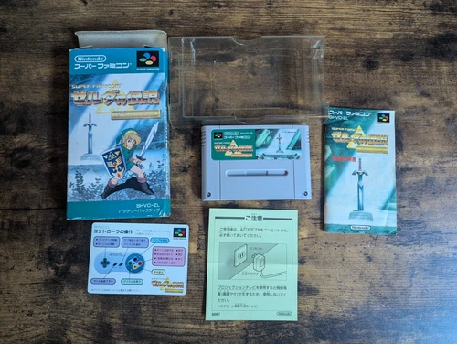 Legend of Zelda Link to the Past Super Famicom Nintendo NTSC-J US Seller