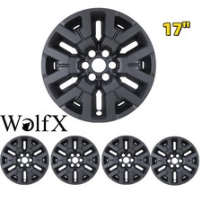 4pcs 17" For 2022-2024 Nissan Frontier Sv Wheel Covers Full Rim Snap On Hubcaps