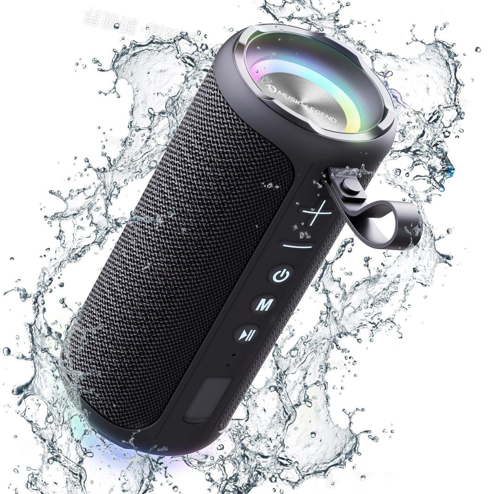20W Waterproof Portable Bluetooth Speaker for Outdoor Adventures
