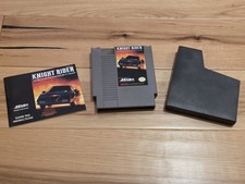 Knight Rider (Nintendo Entertainment System, 1989) W/ Manual & Sleeve - Tested