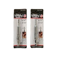 (2 Pack) Snappy 9/64" Self-Centering Hinge Bit for #8-10 Screws 1/4 Hex USA Made