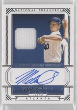 2019 National Treasures Treasured Material Signatures 11/49 Mike Soroka Auto rp9