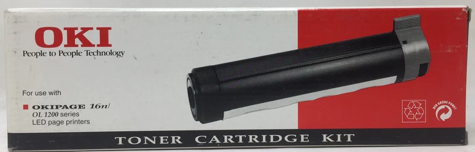Oki 09002386 Original Black Toner Okipage 16N/OL 1200 Series (5,000 Pg) - Image 2 of 2