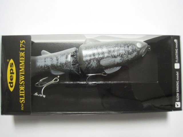 Deps New SLIDE SWIMMER 175 SS BLACK color NIP EVENT